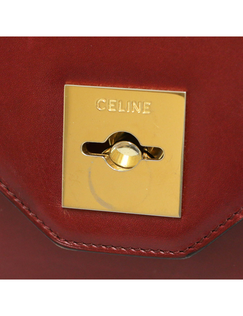 Sac CELINE bordeaux vintage