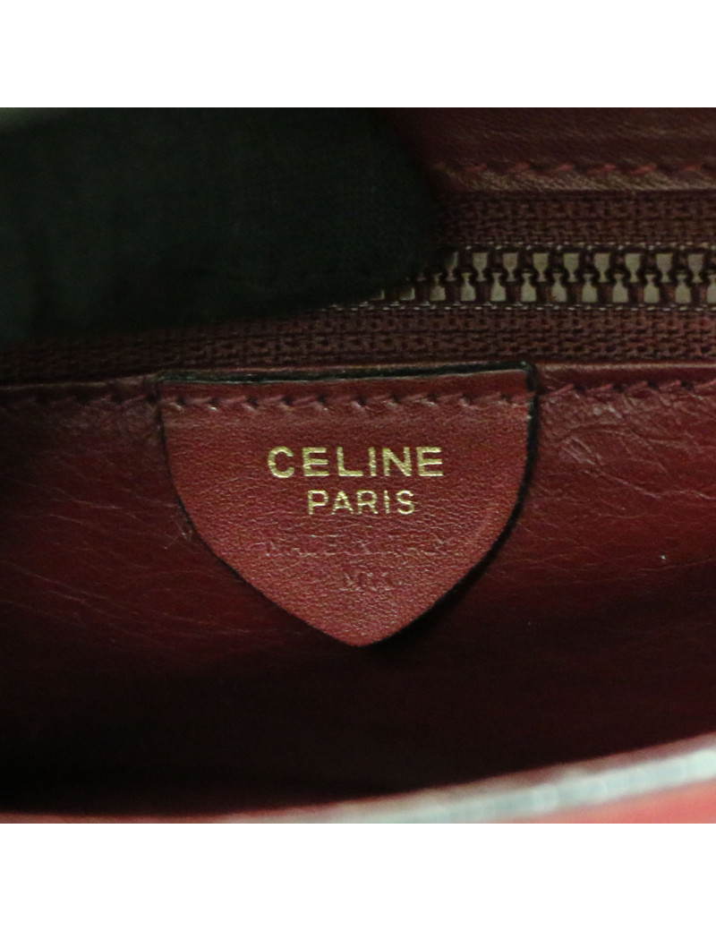 Sac CELINE bordeaux vintage