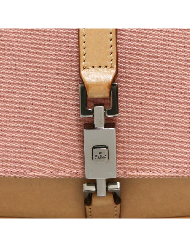 Petit sac GUCCI toile et cuir