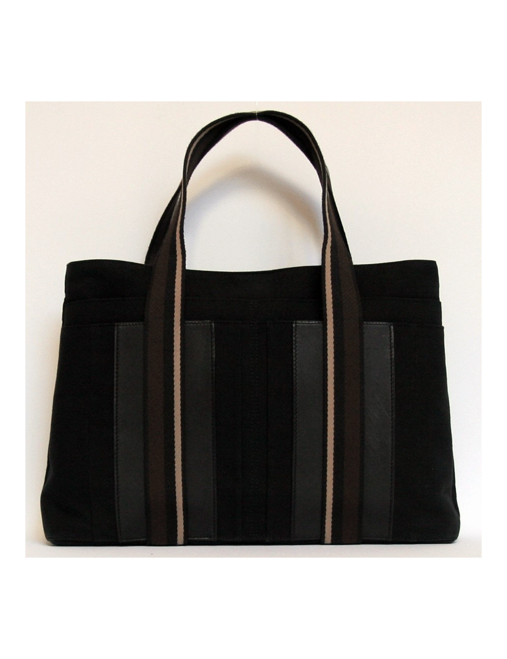 sac Garden HERMES toile noire