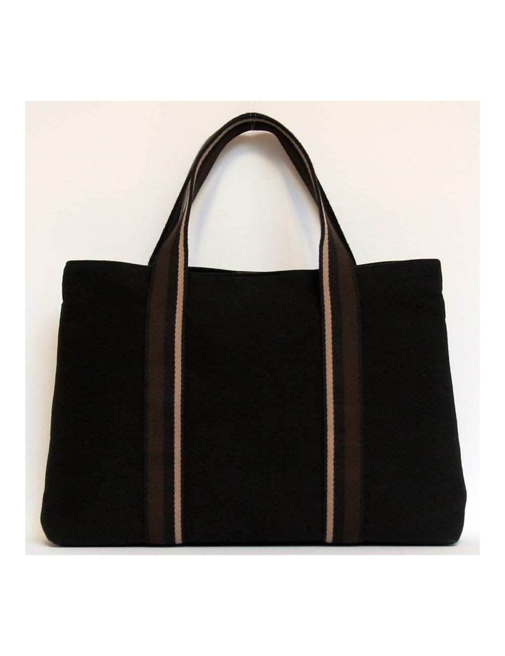 Sac Herline HERMES toile noire