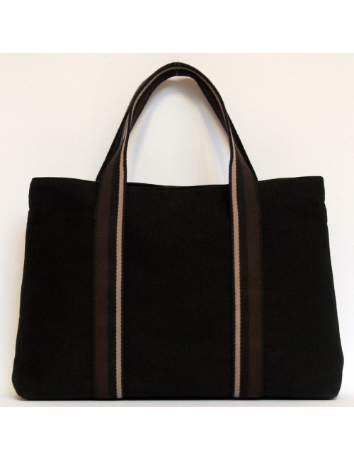 sac Garden HERMES toile noire