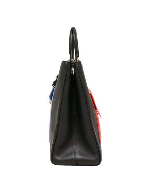 Sac Lady DIOR tricolore cuir