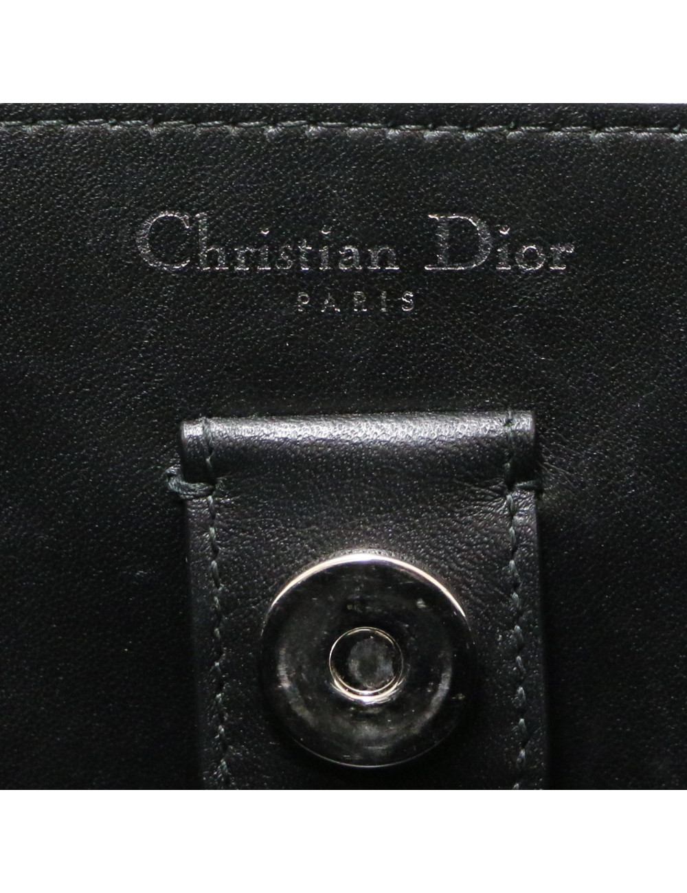 Sac Lady DIOR tricolore cuir