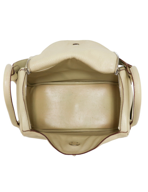 Sac Lindy 26 HERMES taurillon craie