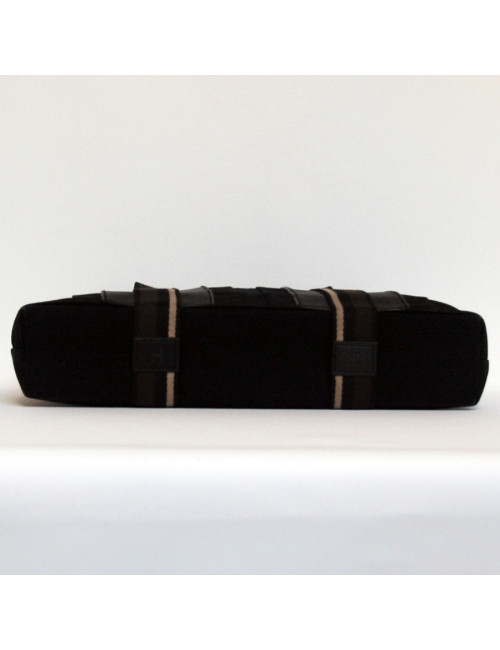 Sac Herline HERMES toile noire