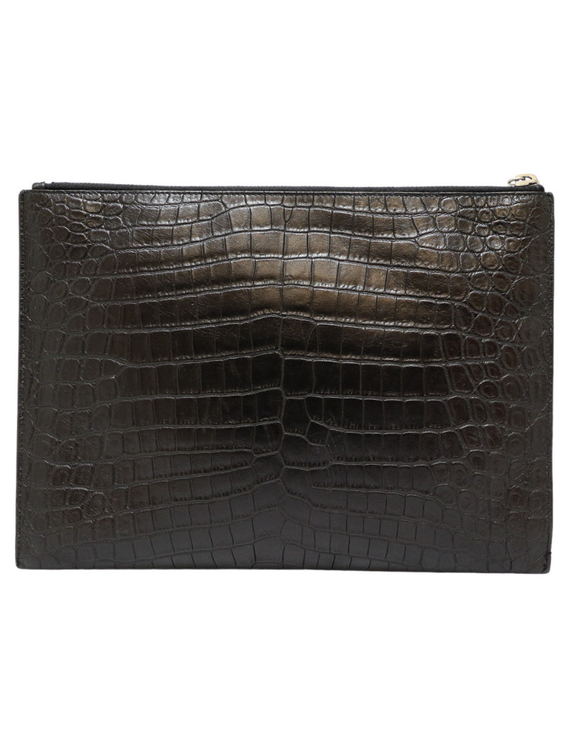 Pochette Cassandre SAINT LAURENT cuir embossé