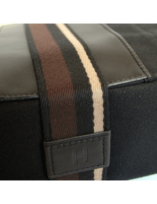 sac Garden HERMES toile noire