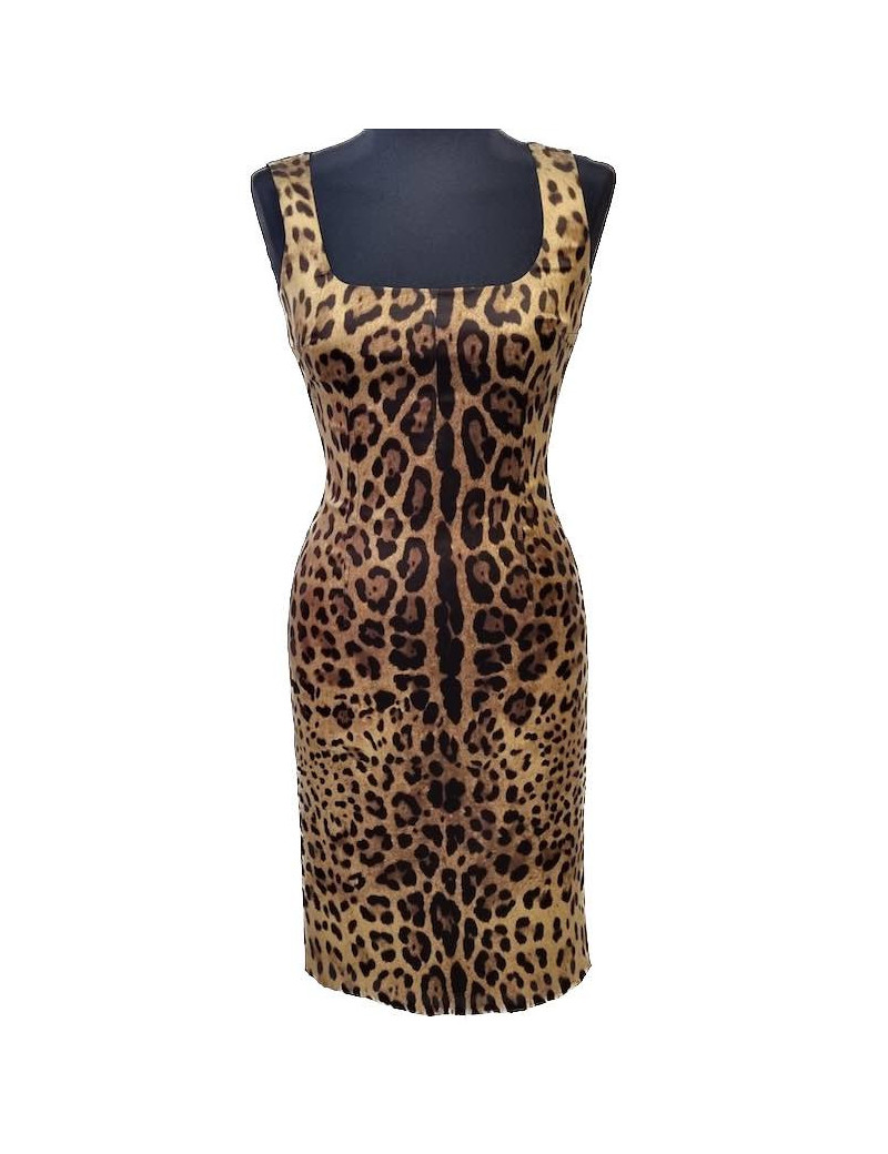 Robe DOLCE & GABBANA imprimé panthère