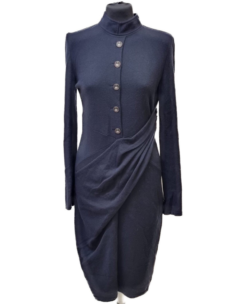 Robe CHANEL Paris-Bombay T 40 bleu nuit