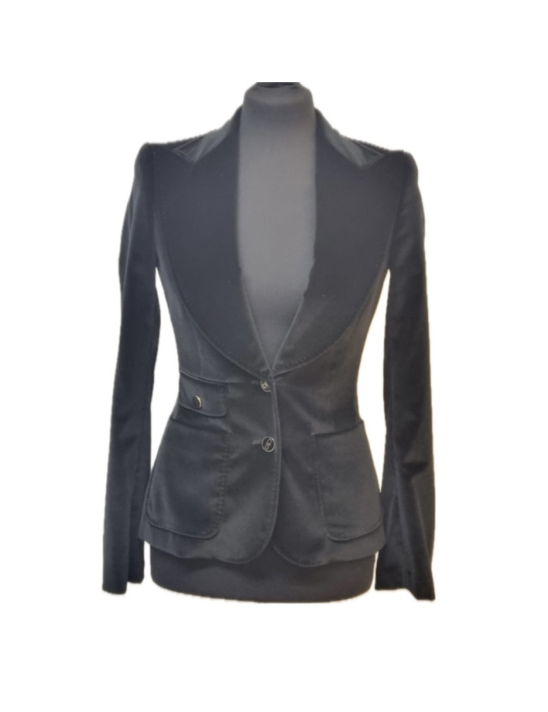 Veste DOLCE & GABBANA velours noir