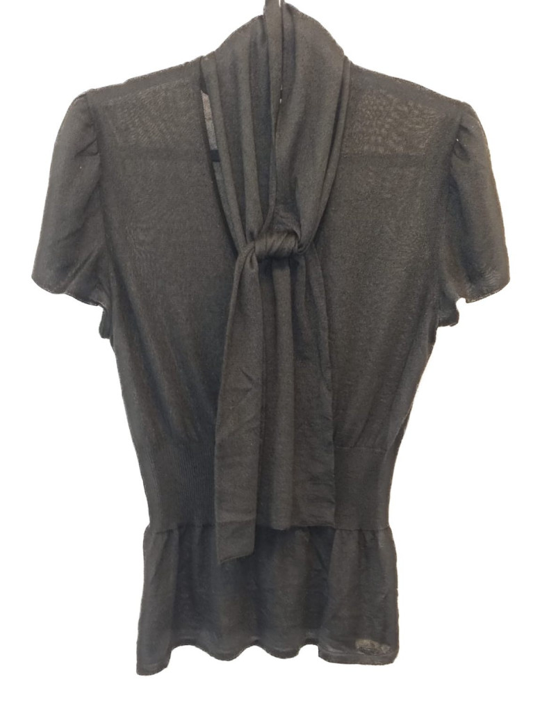 Pull T 44 CHANEL cachemire noir