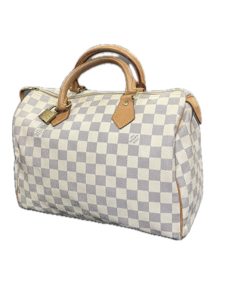 Speedy 30 Damier LOUIS VUITTON beige