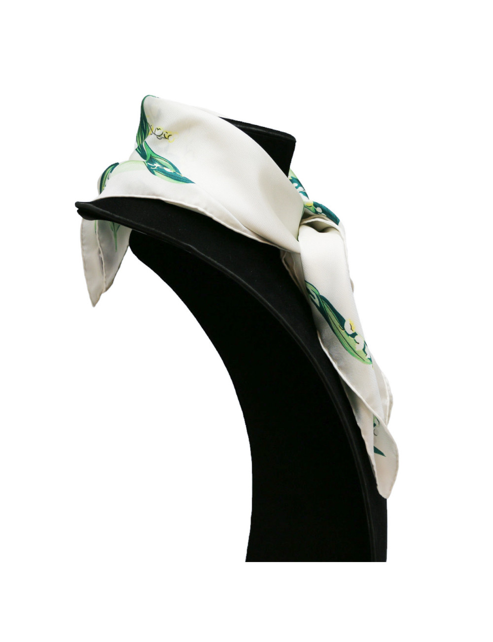 Carré DIOR soie bouquet de muguet