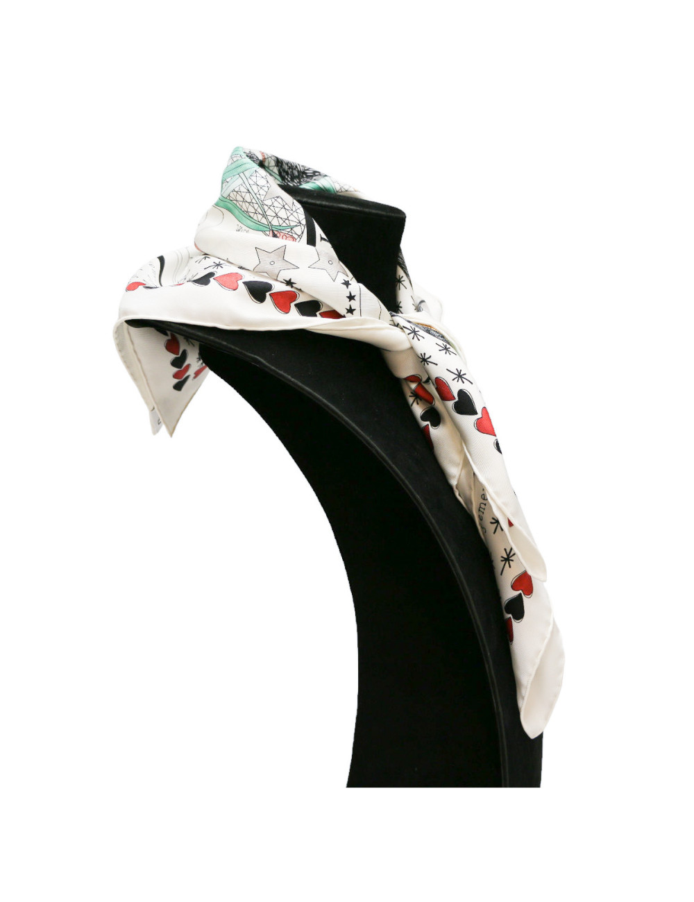 DIOR "Le jugement" silk scarf