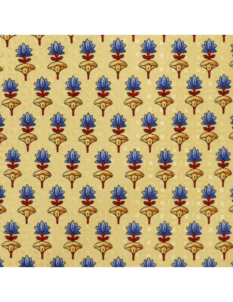 Cravate NINA RICCI soie jaune