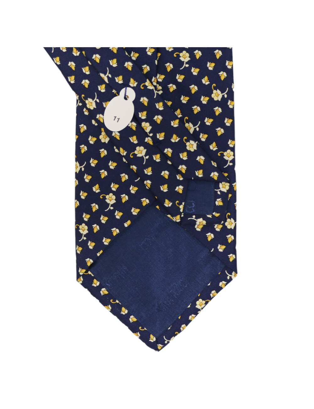 Cravate NINA RICCI bleu soie