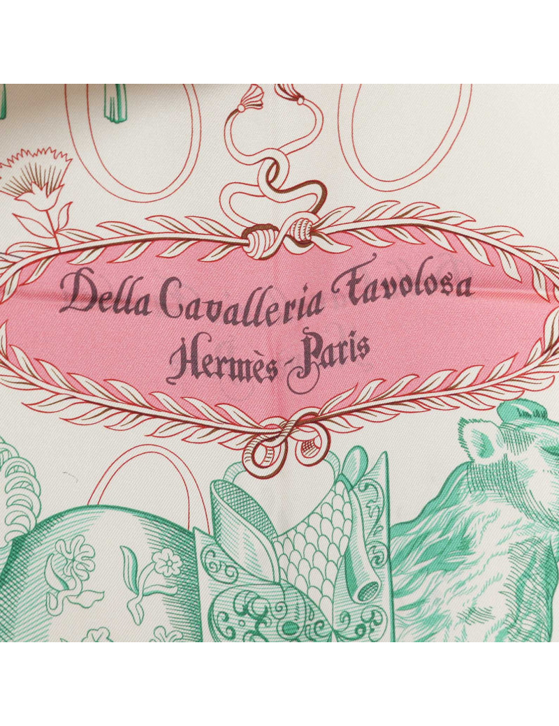 Carré double face HERMES Della Cavalleria Favolosa