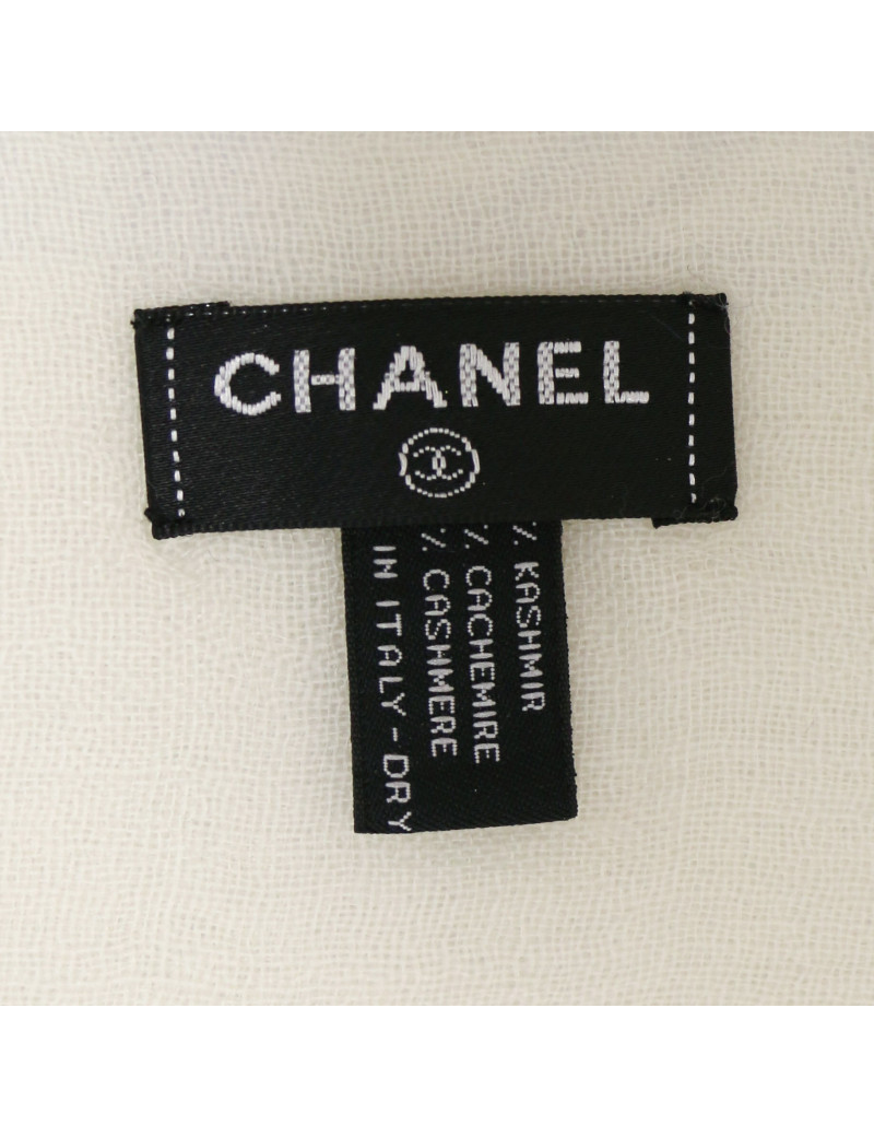Châle CHANEL cachemire