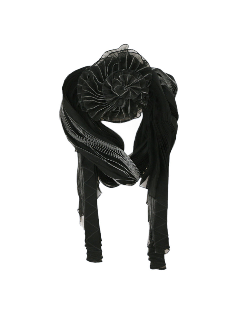 Châle VALENTINO voile de soie noir
