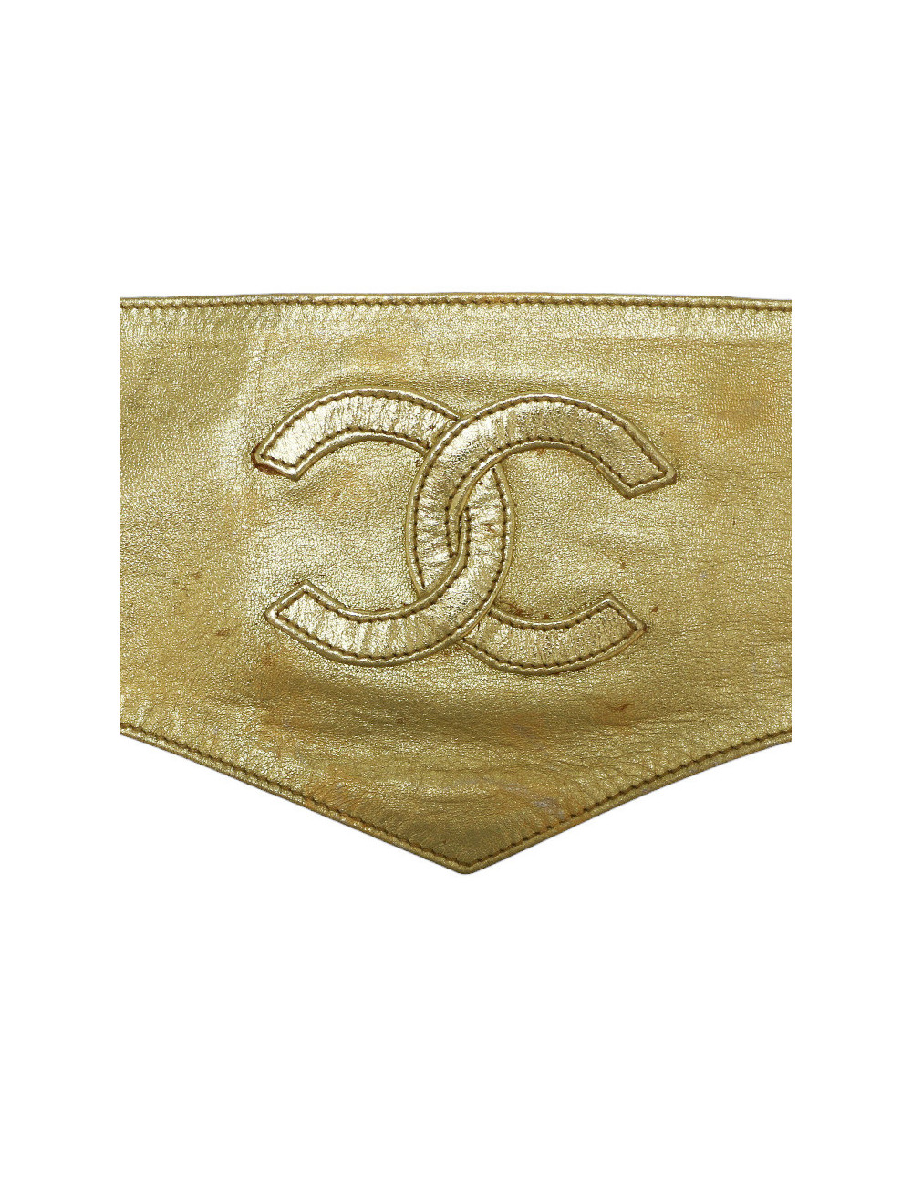 Ceinture dorée CHANEL