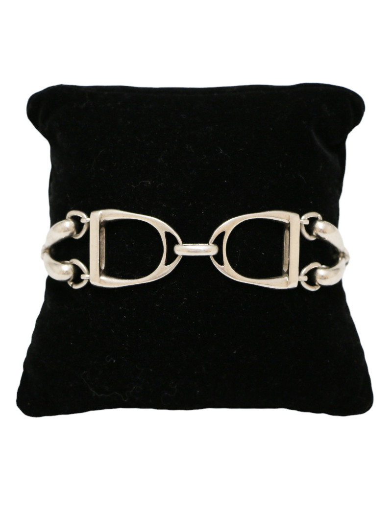 Bracelet GUCCI mors argent Vintage