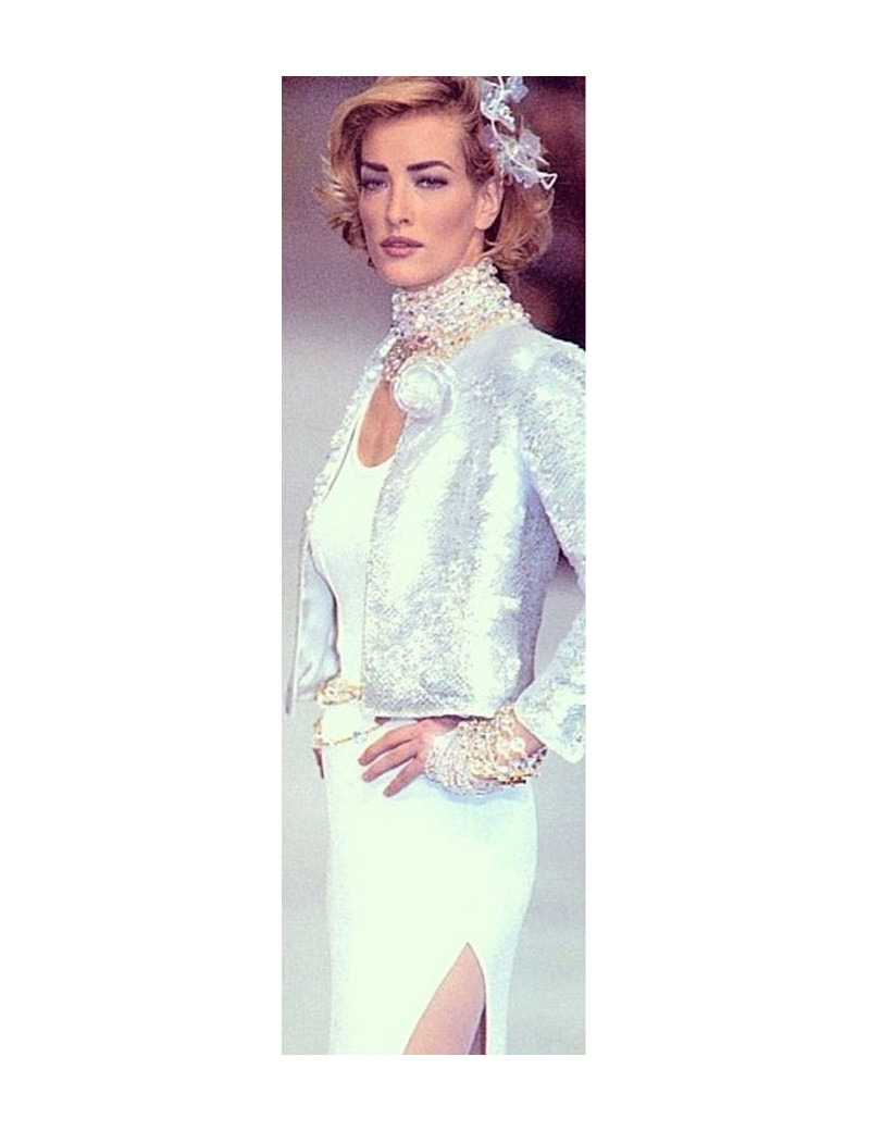 veste CHANEL couture à sequins 