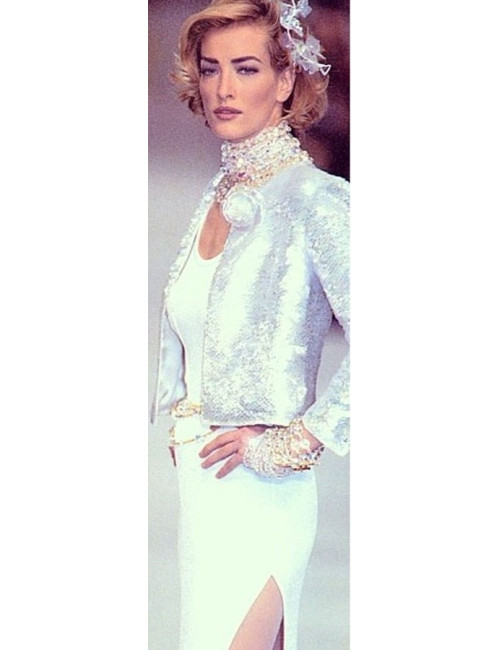 veste CHANEL couture à sequins 