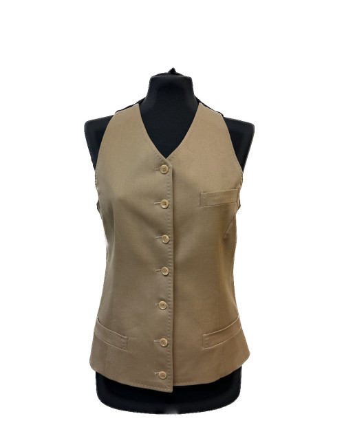 Blazer DOLCE & GABBANA T42 et gilet beige