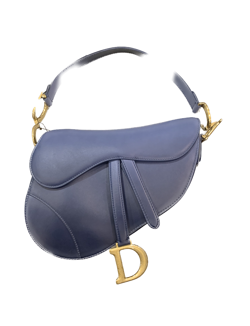 Saddle DIOR dégradé de bleu