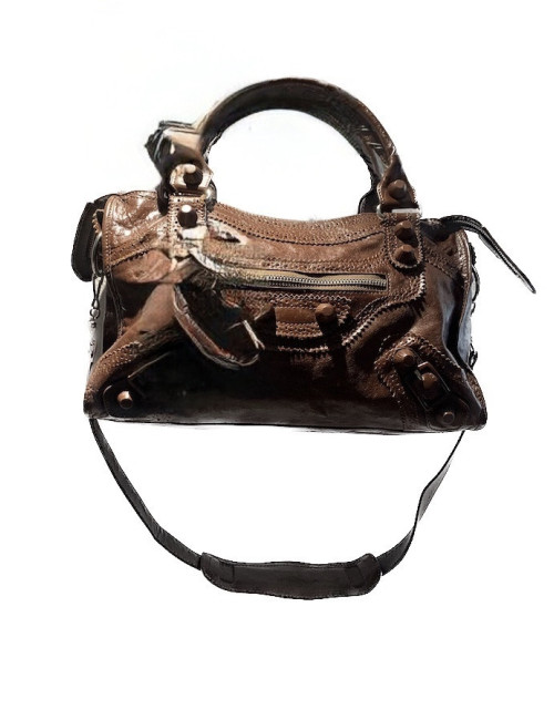 BALENCIAGA City bag marron