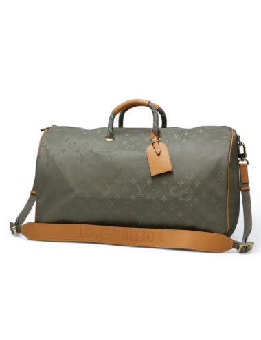 Keepall Monogram Titane 50 LOUIS VUITTON