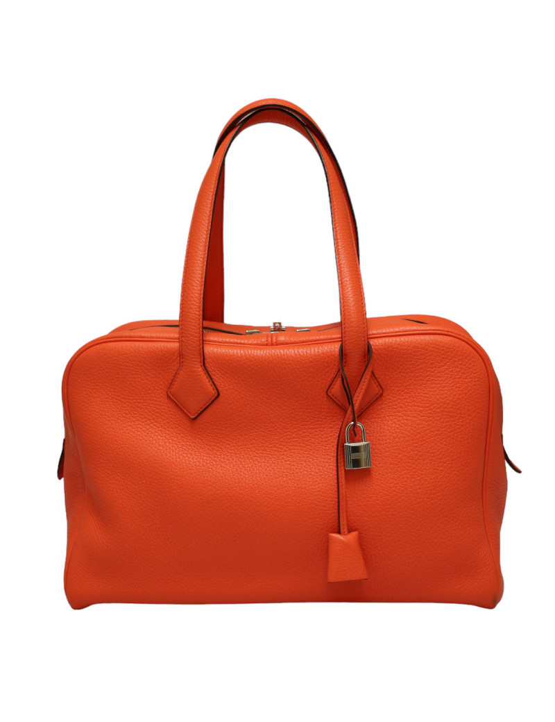 Sac HERMES Victoria fourre tout taurillon clémence