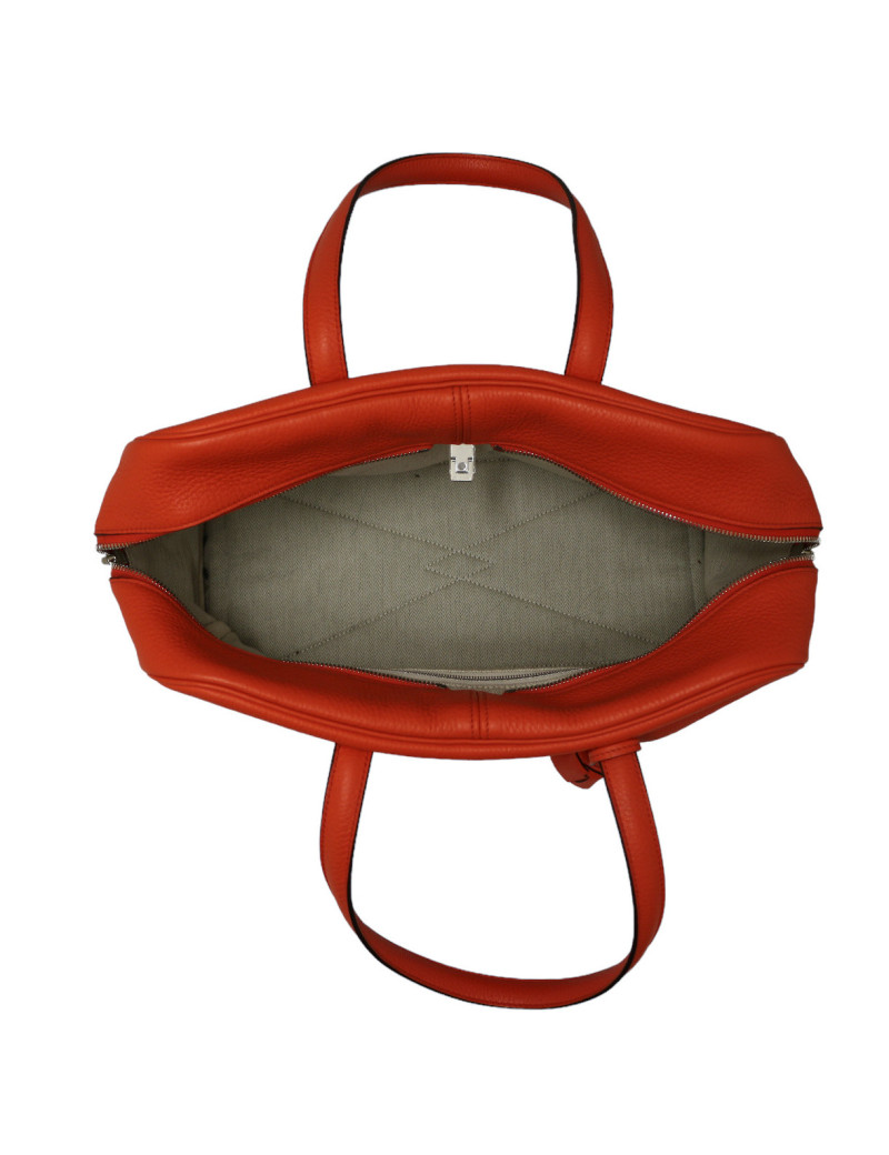 Sac HERMES Victoria fourre tout taurillon clémence