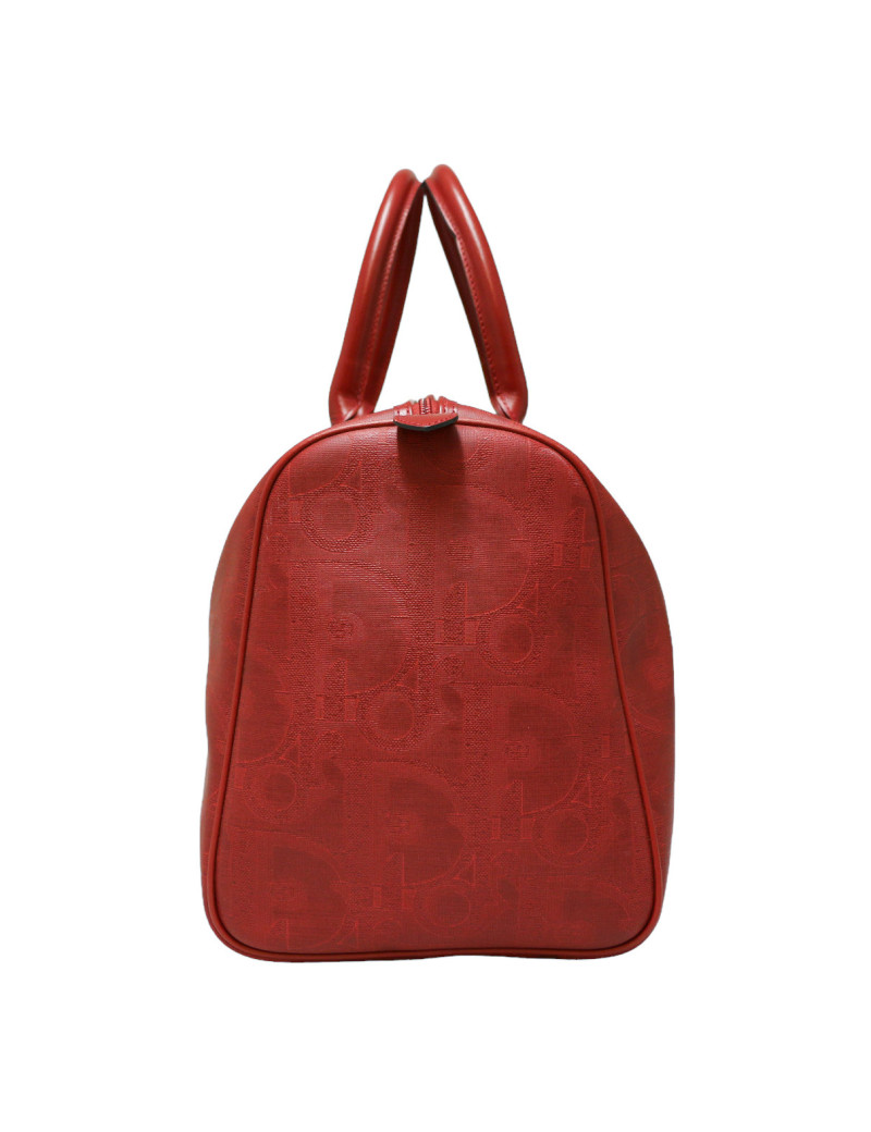 Polochon T 45 DIOR Toile emboissée rouge