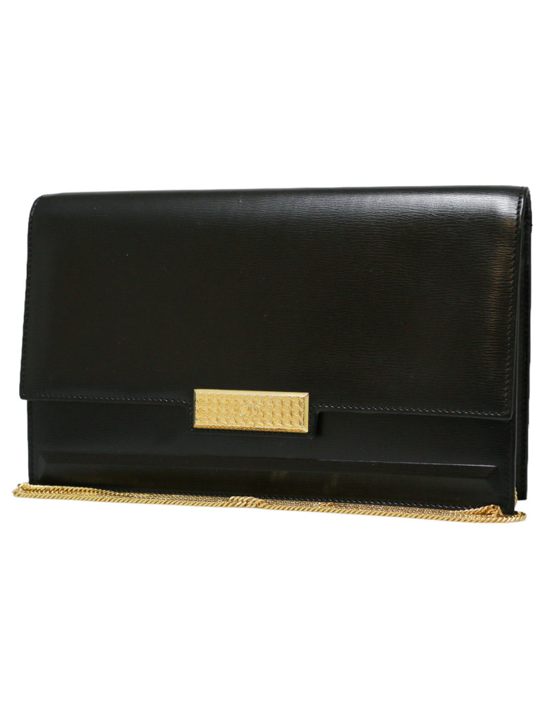 Pochette sac CHRISTIAN DIOR Vintage noir