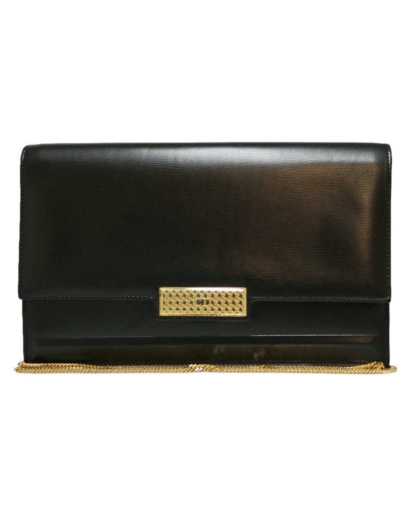 Pochette sac CHRISTIAN DIOR Vintage noir