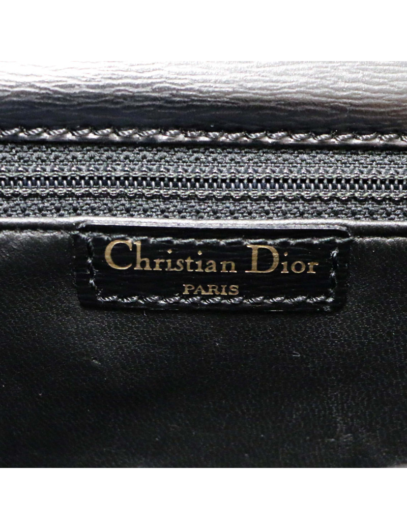 Pochette sac CHRISTIAN DIOR Vintage noir