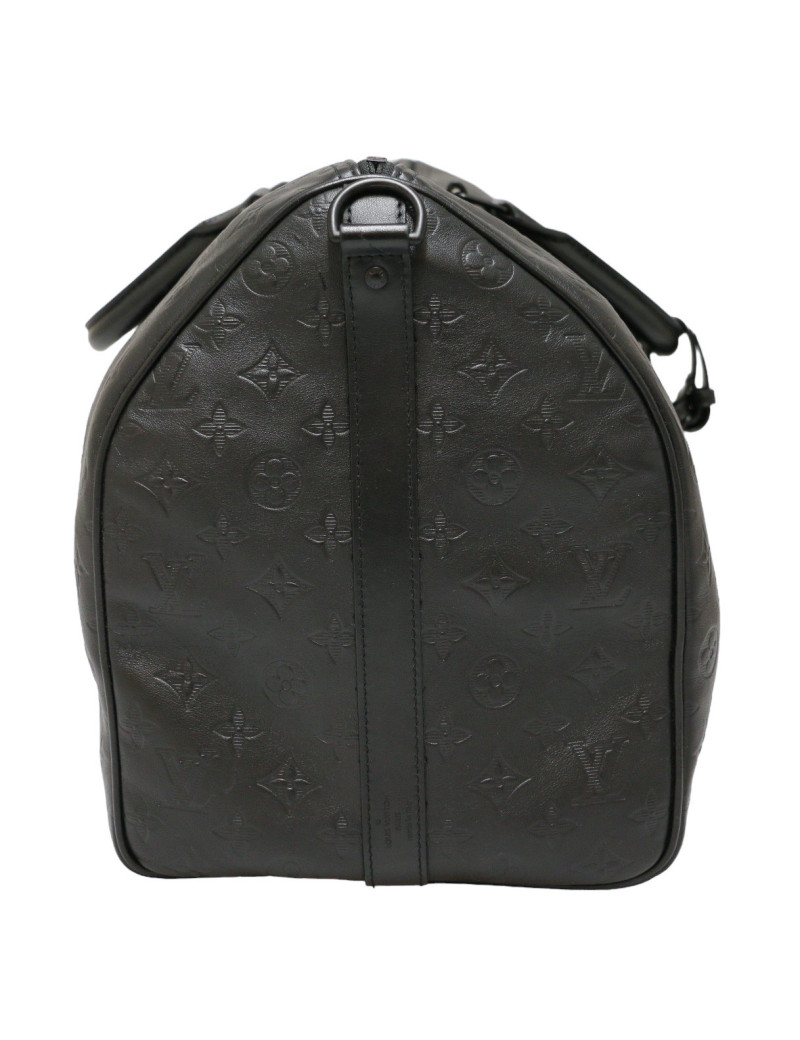 Keepall 50 LOUIS VUITTON cuir Empreinte Monogram