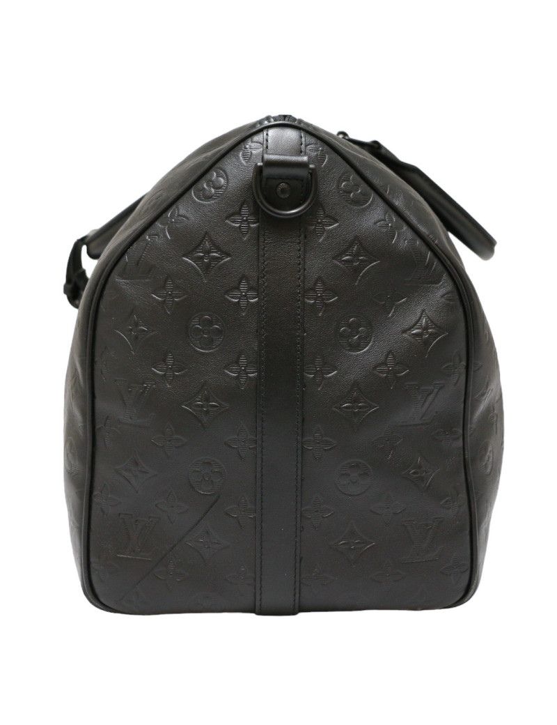 Keepall 50 LOUIS VUITTON cuir Empreinte Monogram