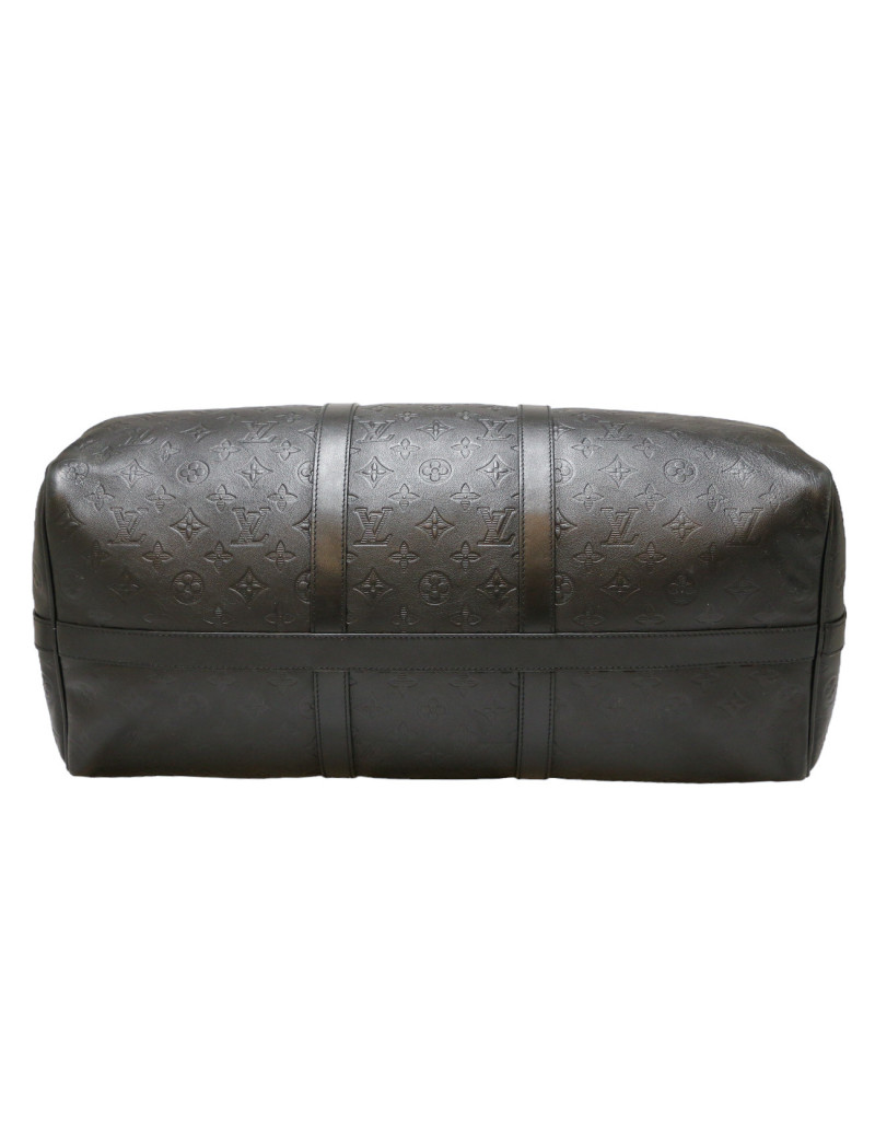 Keepall 50 LOUIS VUITTON cuir Empreinte Monogram