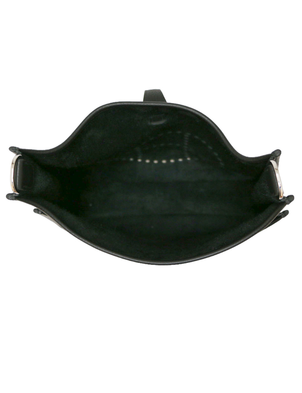 HERMES Evelyne bag black Togo leather