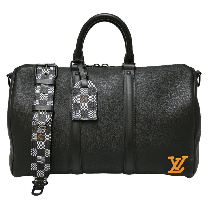 LOUIS VUITTON black City Keepall 40