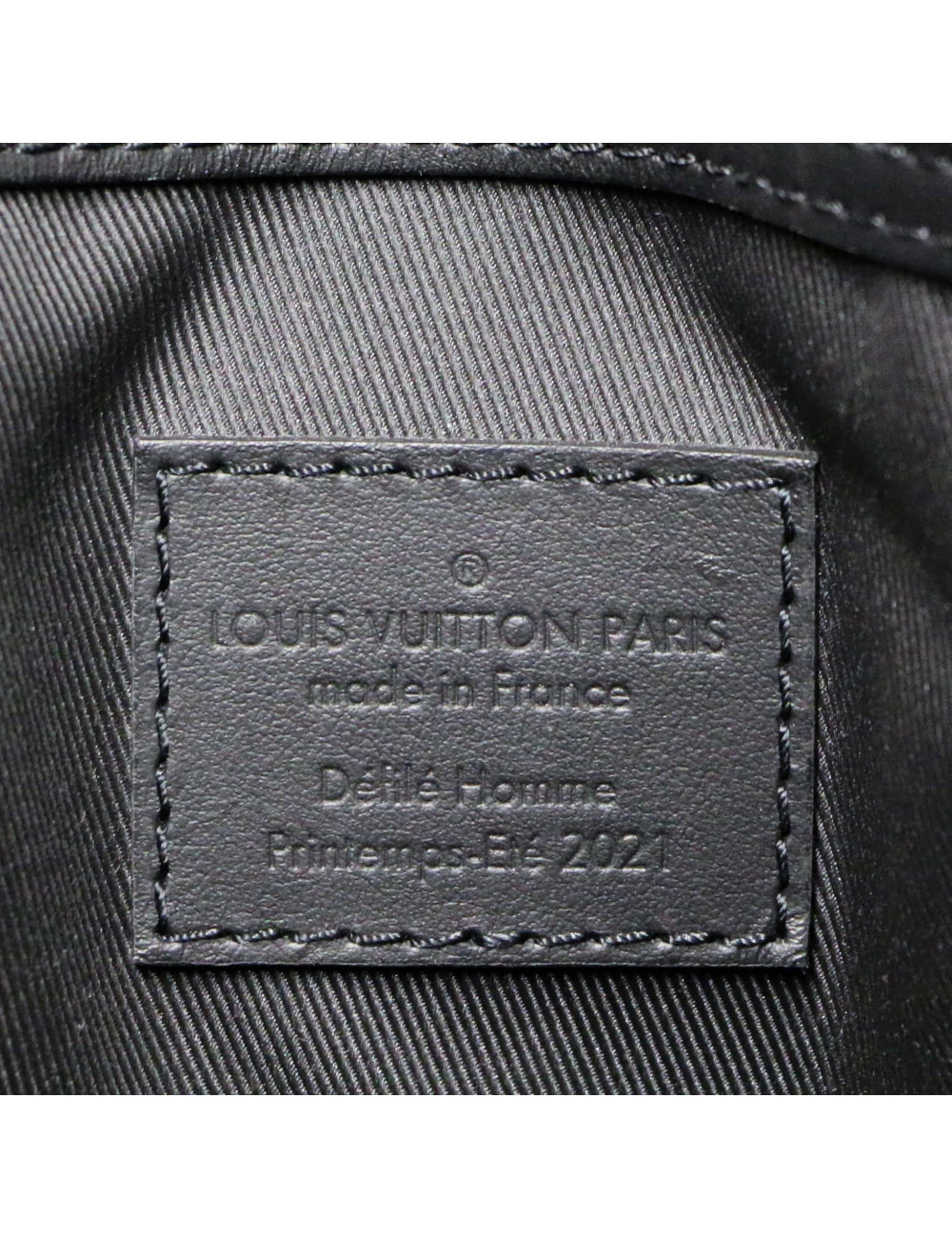 LOUIS VUITTON black City Keepall 40 