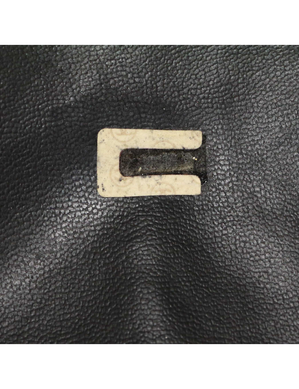 Sac CHANEL Vintage cuir noir