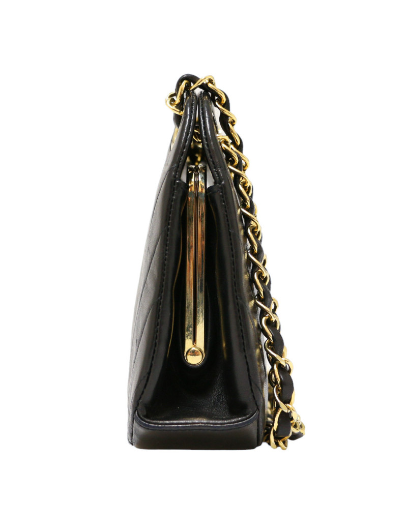 CHANEL vintage herringbone bag