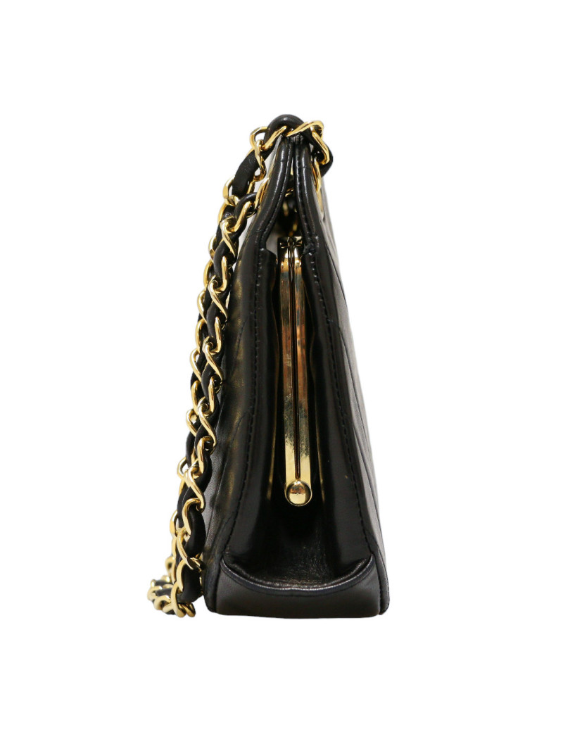 CHANEL vintage herringbone bag