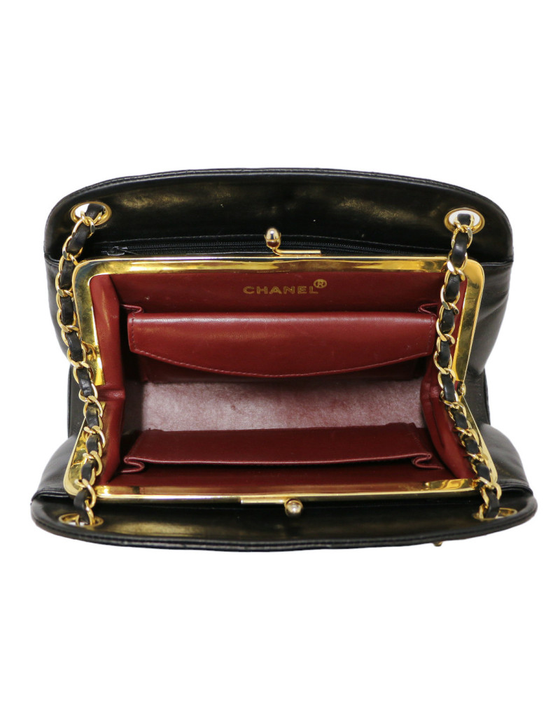 CHANEL vintage herringbone bag