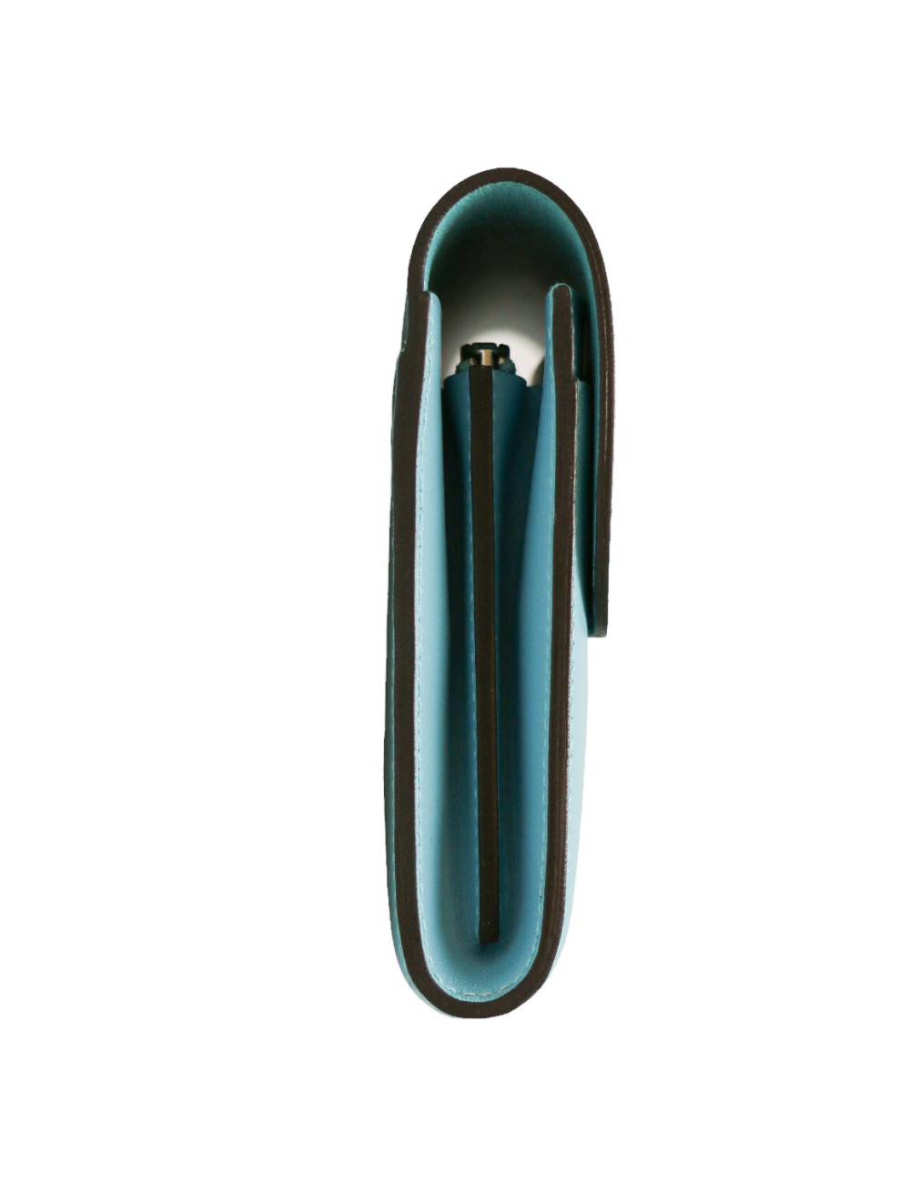 Portefeuille Constance long HERMES Swift boucle lezard