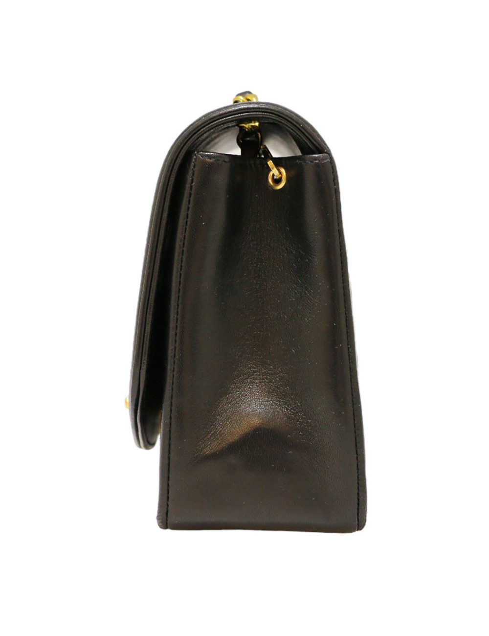 Sac Diana CHANEL cuir noir